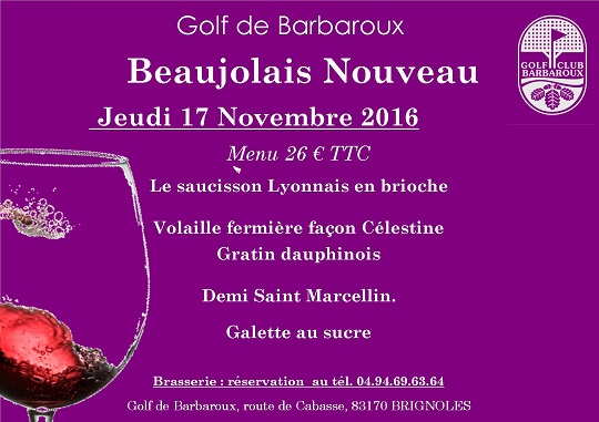 Beaujolais Nouveau 2016