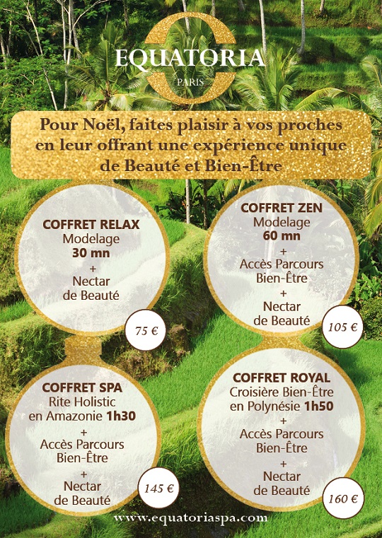 Coffret de Noël au Spa de Barbaroux