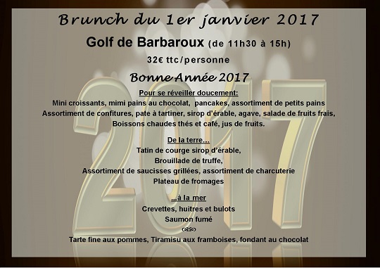 "Brunch" du 1er janvier 2017