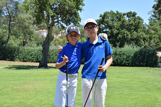 Les jeunes de l'Ecole de golf de Barbaroux aux Championnats du Var à Beauvallon