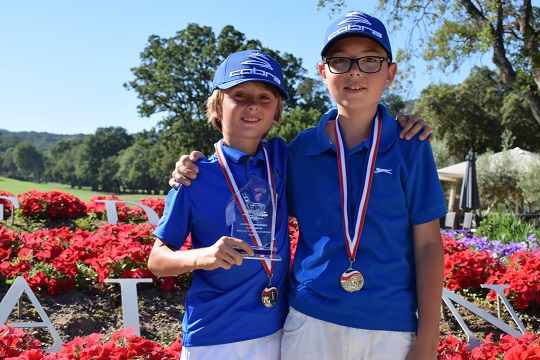 Les jeunes de l'Ecole de golf de Barbaroux aux Championnats du Var à Beauvallon