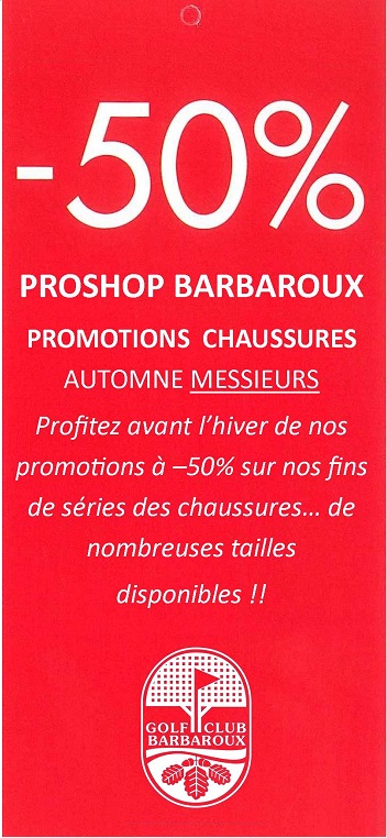 Proshop: Promotions chaussures