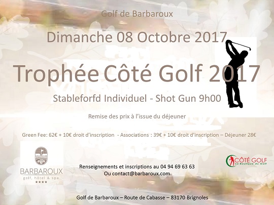 Trophée Côté Golf 2017