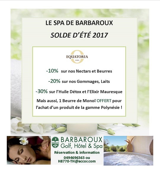 SPA "Soldes d'été"