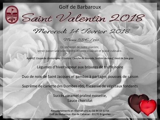 Saint Valentin 2018