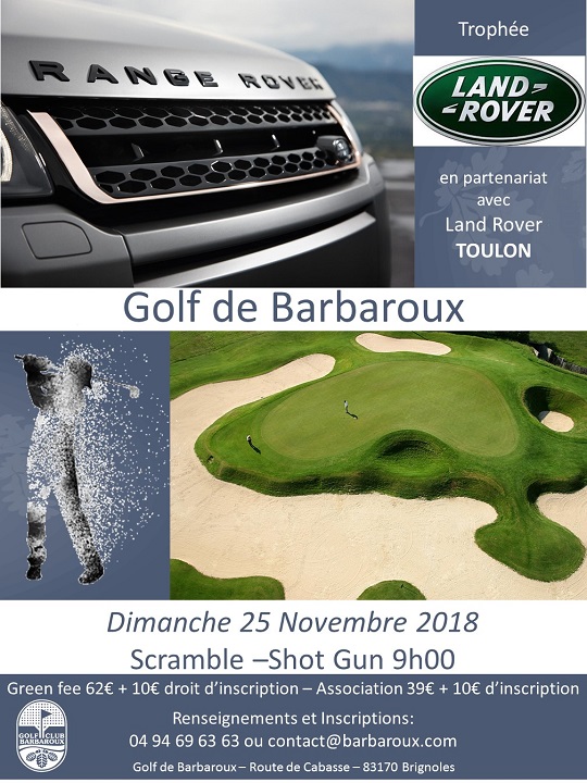 Trophée Land Rover 2018