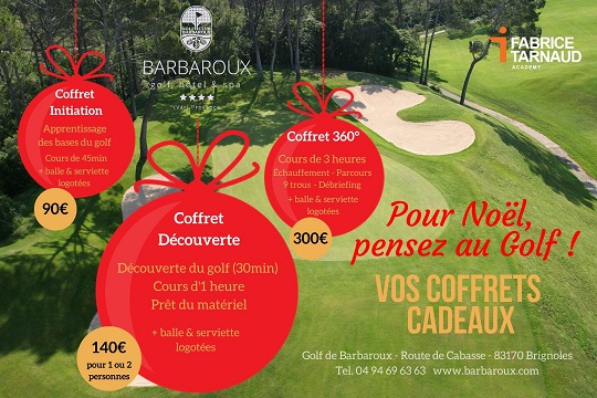 Coffrets de Noël Golf 2019