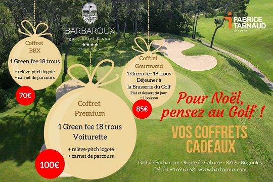 Coffrets de Noël Golf 2019