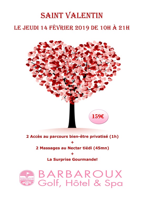 Offre SPA "Saint Valentin 2019"