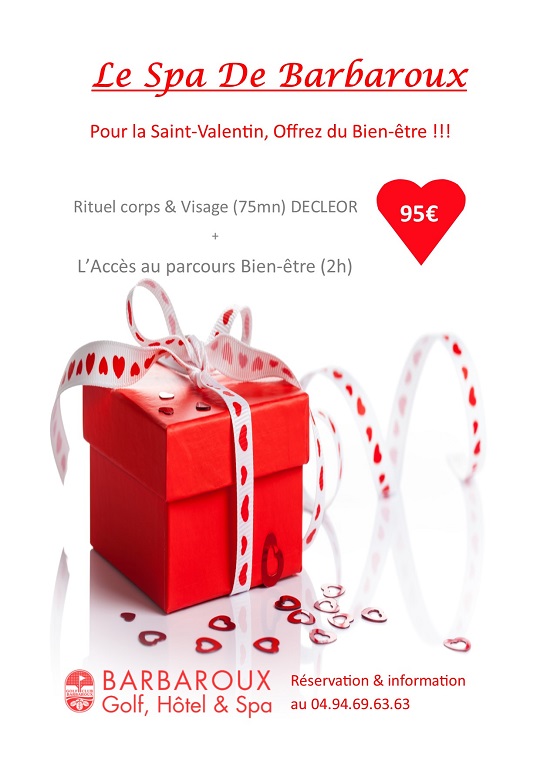 Offre Spa Saint Valentin 2019