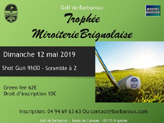 Trophée de la miroiterie Brignolaise 2019