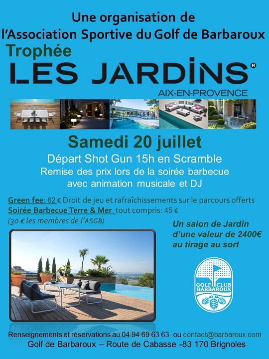 Trophée Les Jardins 2019