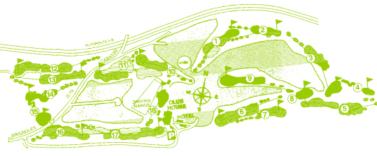 Le parcours de golf